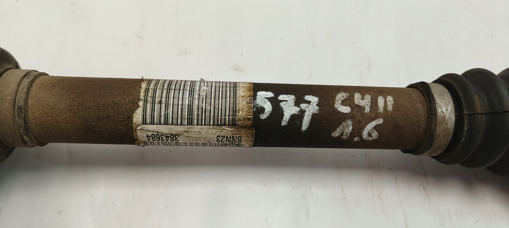 фото №4, Citroen c4 ii 1.6 hdi приводной вал левая