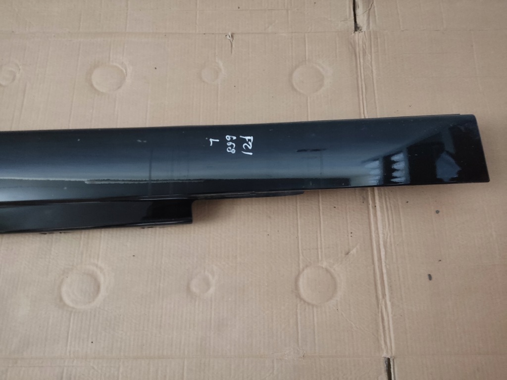 фото №3, Bmw f21 молдинг порог левая schwarz 2