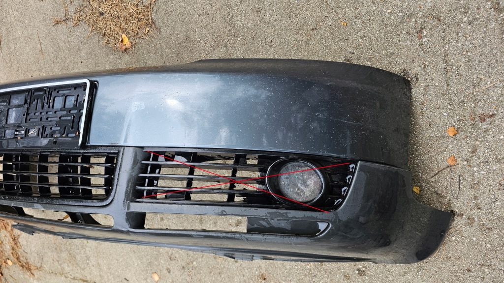 фото №8, Audi a4 b6 бампер перед передній lx7z lubuskie faktura vat 23%