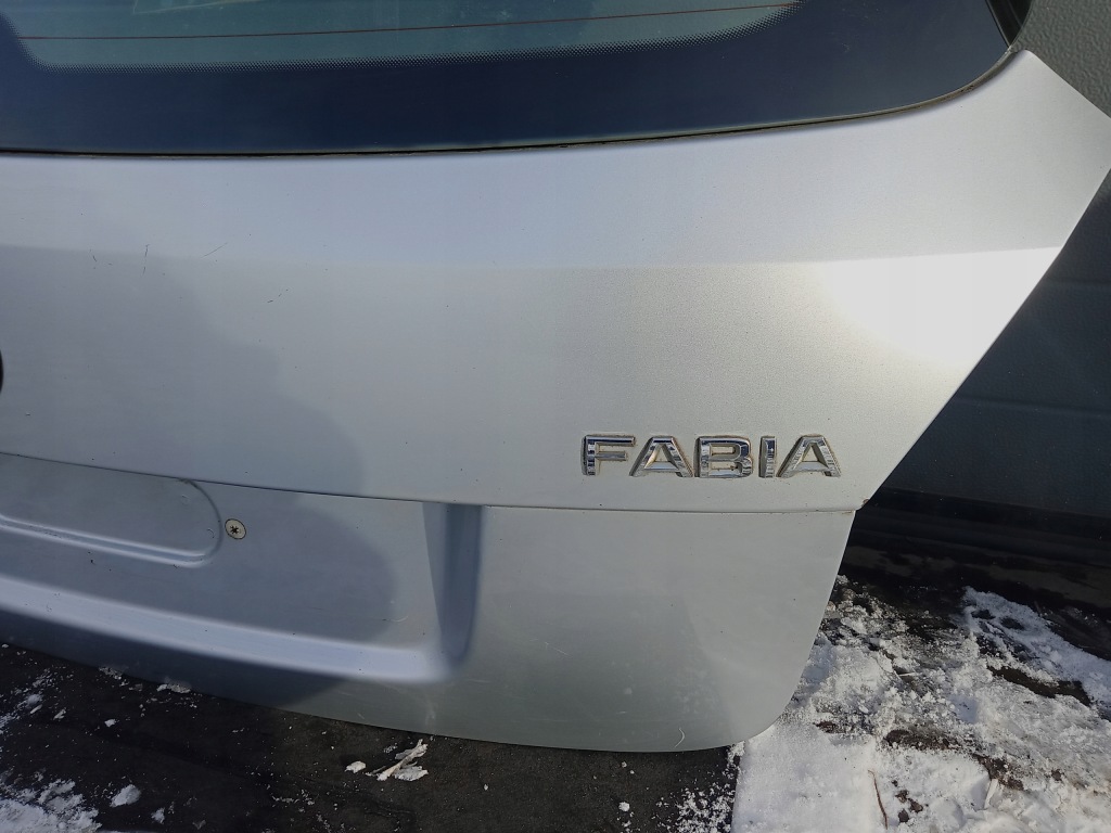 фото №8, Крышка багажника багажника skoda fabia ii 2 kombi la7w