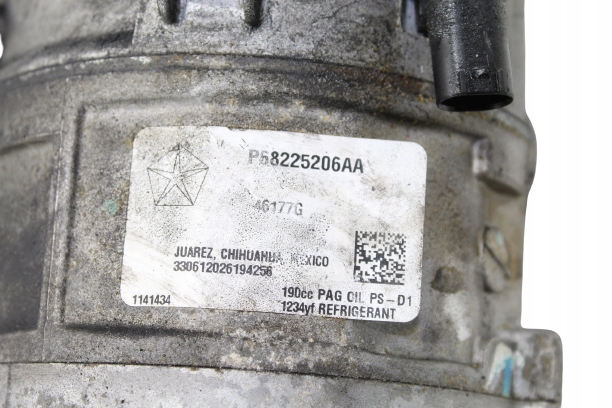 фото №9, Chrysler pacifica 3.6 17- компрессор кондиционера