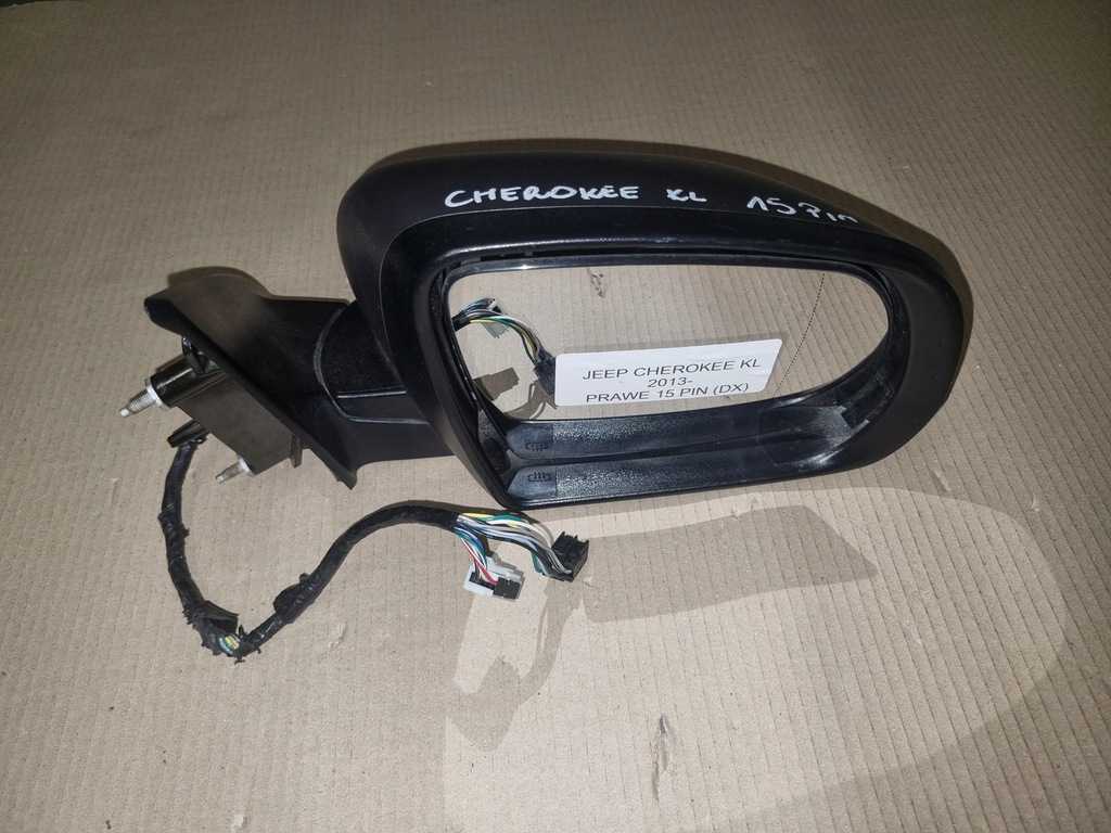фото №8, Jeep cherokee v kl 13' - зеркало правое 9+6 pin 15 pin