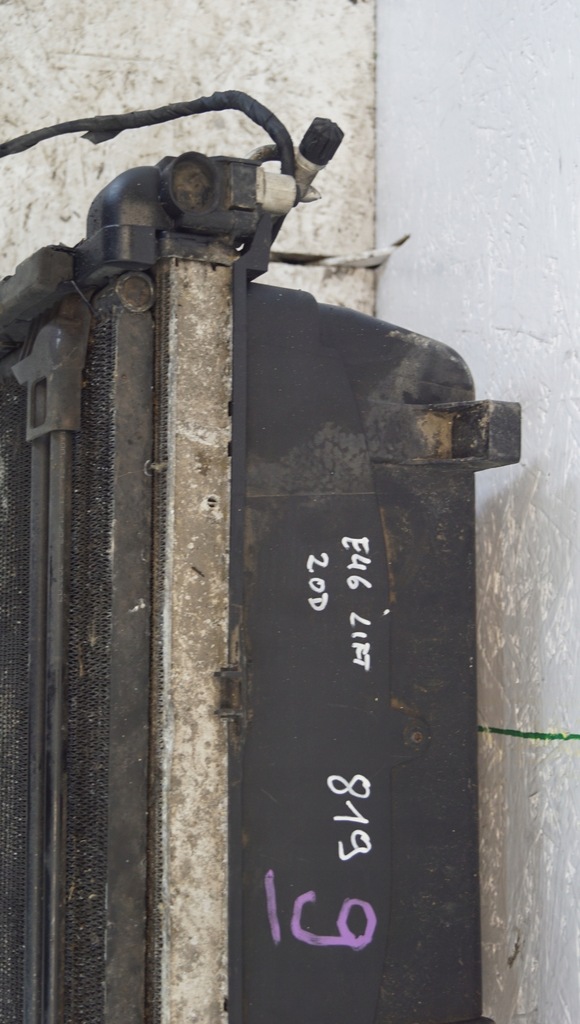 фото №10, Bmw e46 lift комплект радиатор вентилятор 2.0d