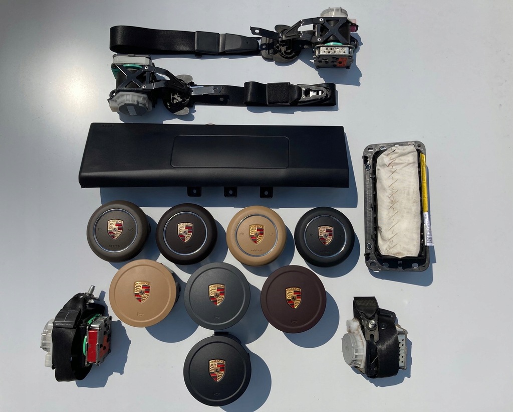 фото №12, Porsche panamera 970 приборная панель консоль приборная панель подушки безопасности воздушные подушка безопасности ремни !