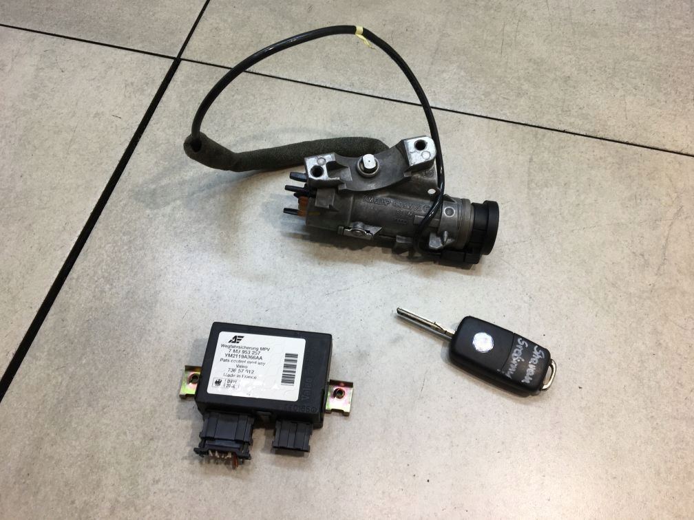 фото №5, Замок зажигания ключ модуль sharan i fl 4b0905851f