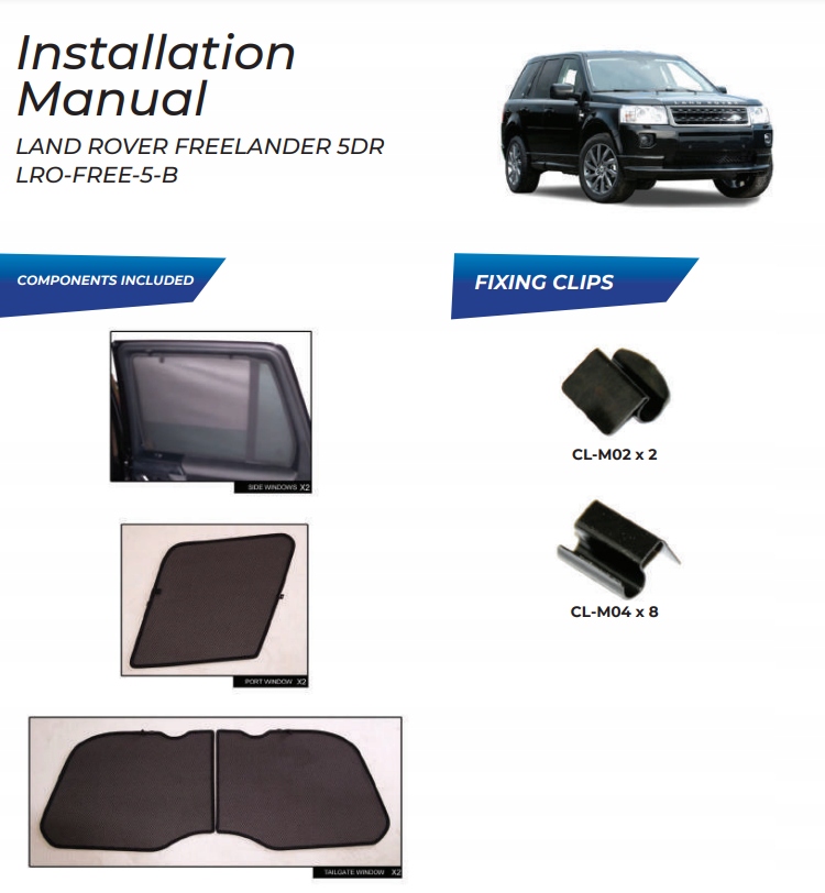фото №15, Шторки солнечные land rover freelander защита шторка солнцезащитные
