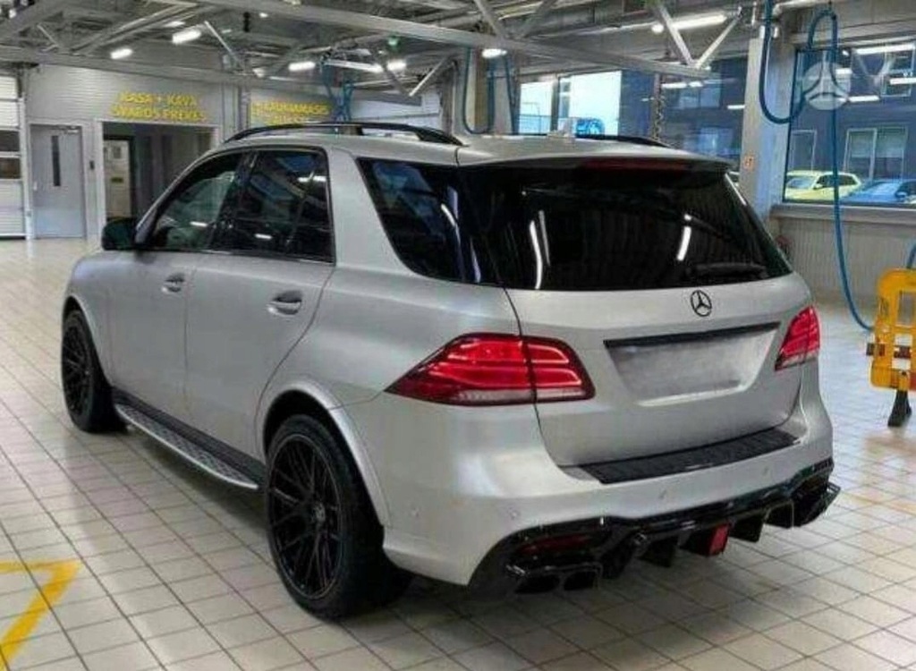 фото №9, Mercedes w166 gle brabus дифузор з насадки