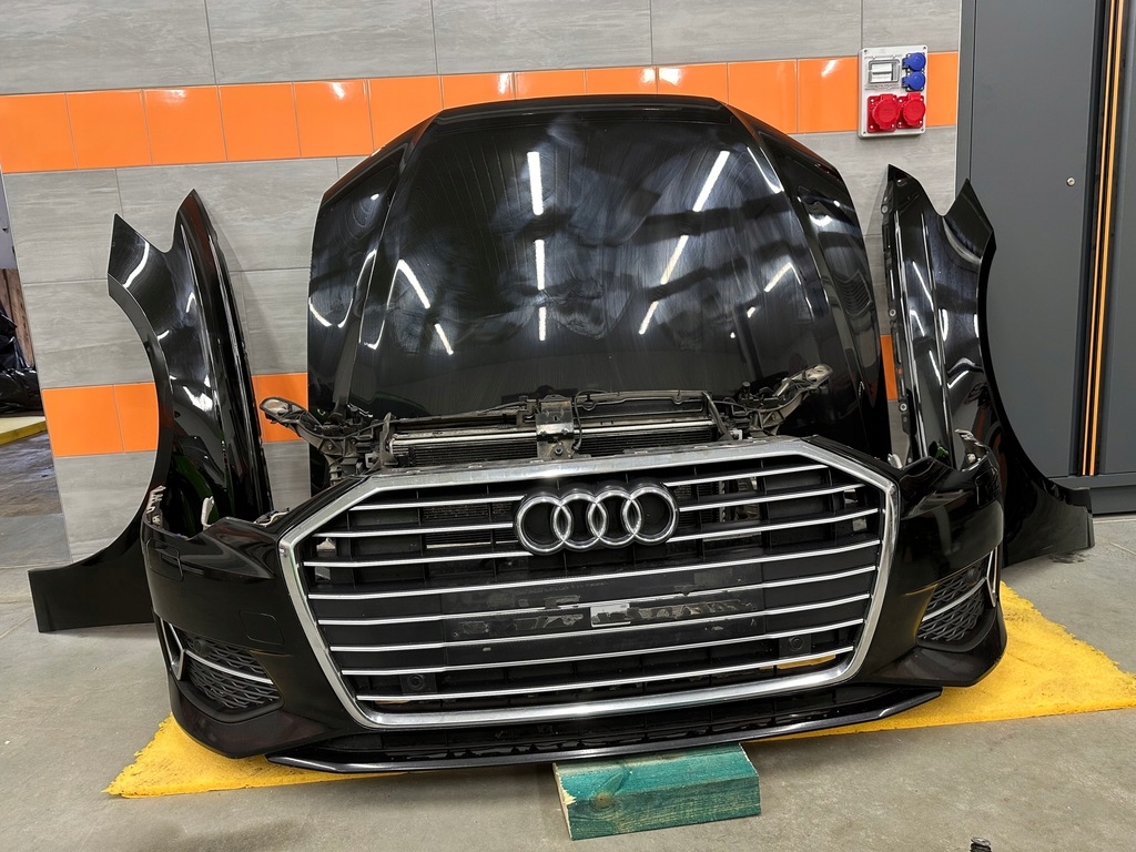 фото №12, Бампер перед передній pas радіатор audi a6 c8 s-line 2.0 tdi ly9b full led