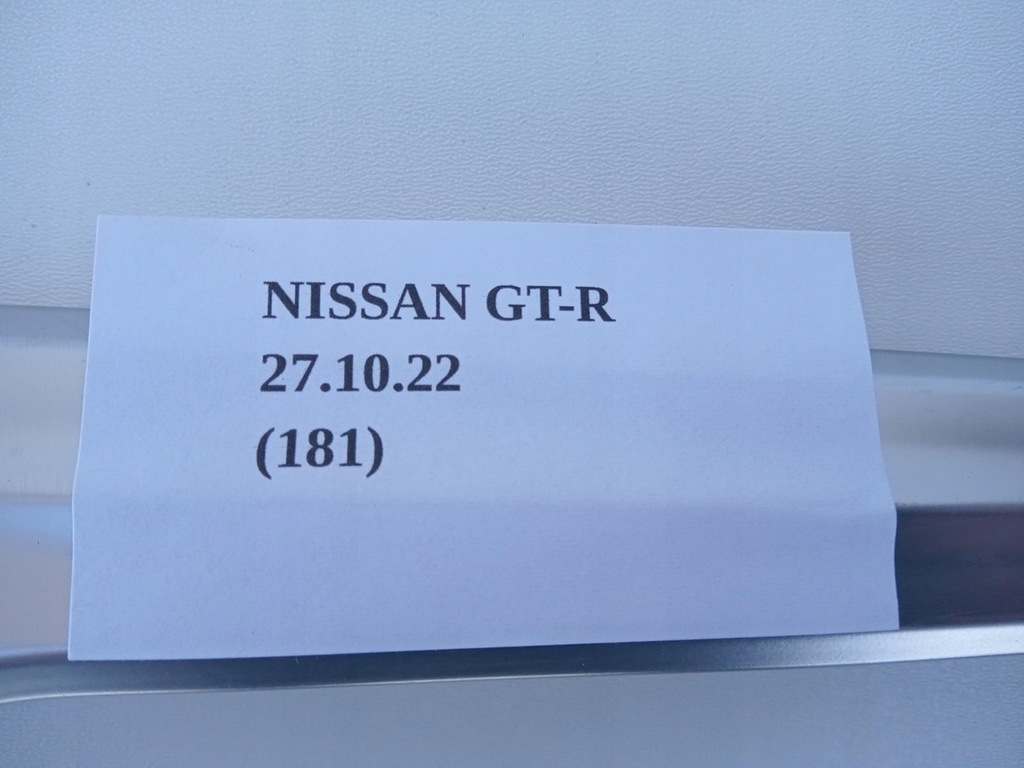 фото №13, Молдинг крила ліва nissan gt-r gtr lift 2017+