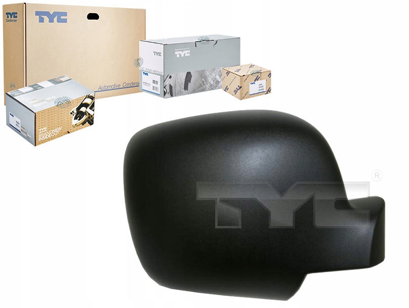 фото №12, Корпус/крышка зеркало наружного l чёрный renault kangoo ii