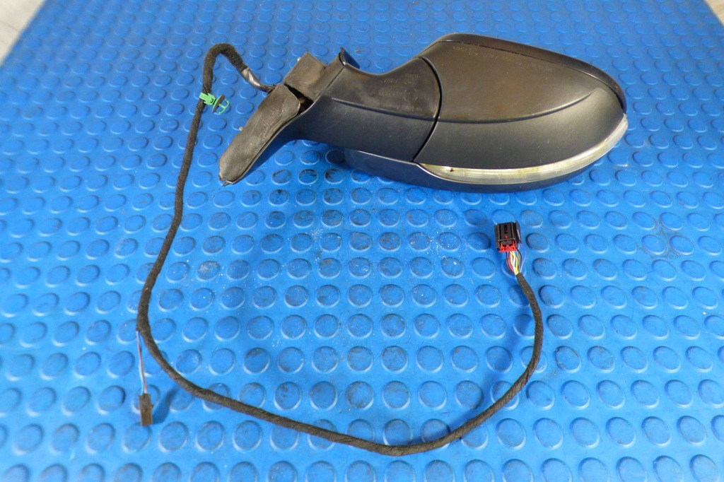 фото №9, Зеркало правое оригинал europa 10-pin ld7x vw jetta 6 vi 5c