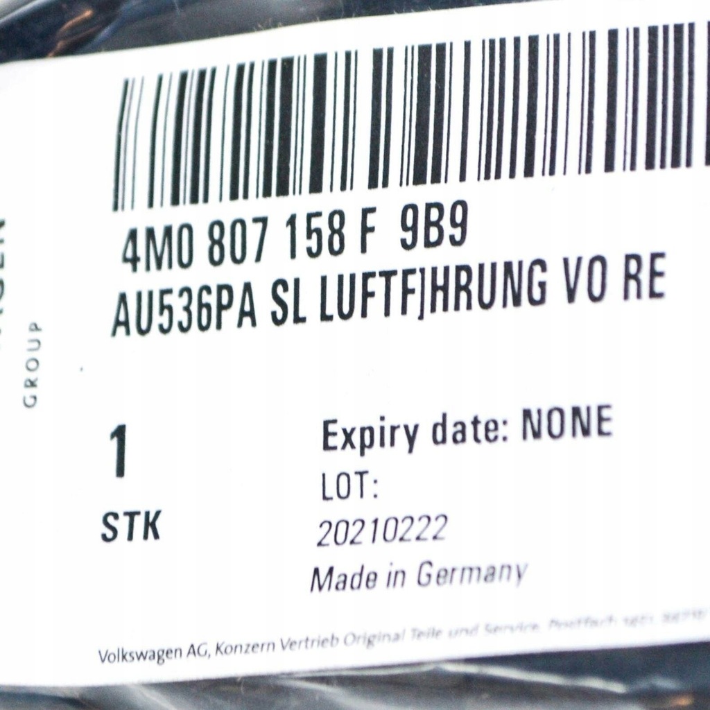 фото №6, Audi sq7 4m передній бампер правий впуск повітря новий