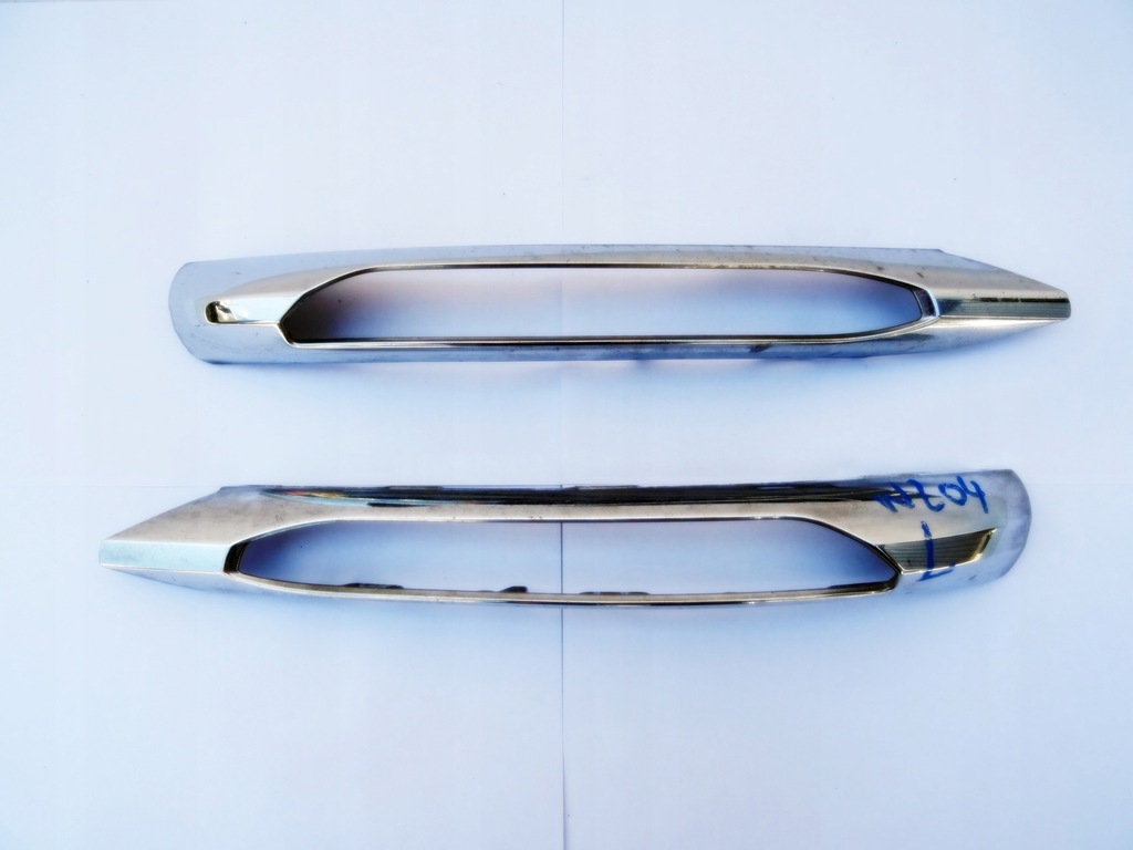 фото №1, Crhom решётки левый правый mercedes w204 klasa-c