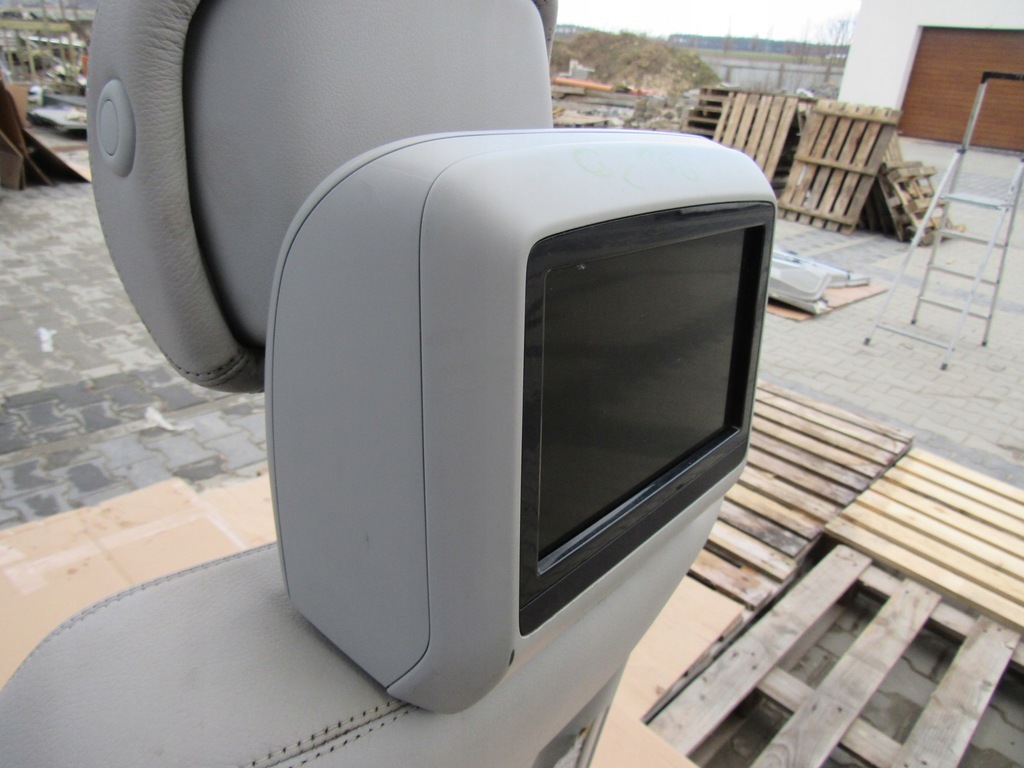 фото №8, Mercedes gl w166 сиденье левый кожа tv монитор