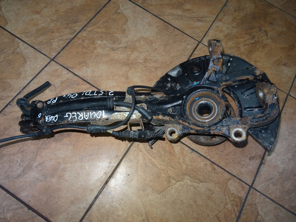 фото №5, Touareg 2.5tdi 04' поворотный кулак правый перед 7l6407258