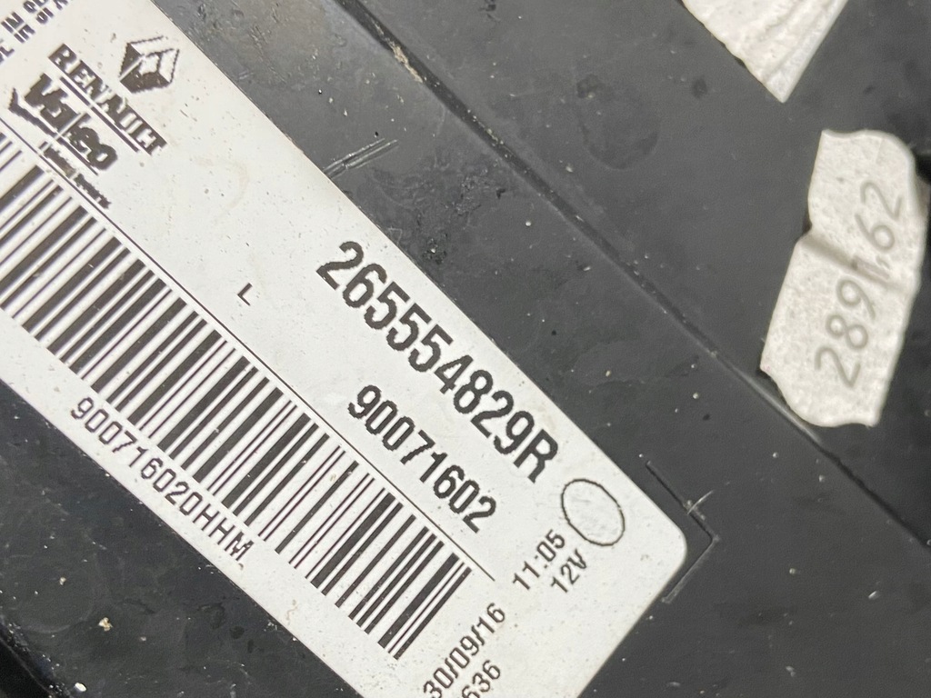 фото №5, Лампа задняя задняя левая renalt megane iv hb 265554829r