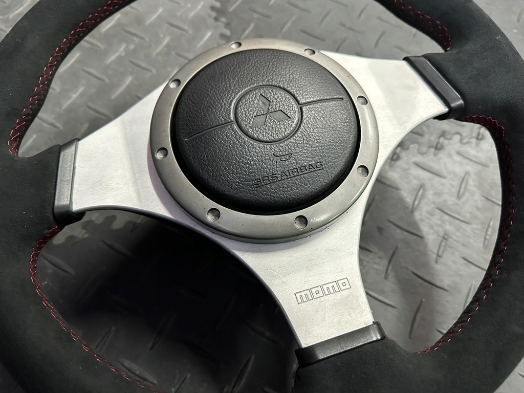 фото №9, Воздуховод momo mitsubishi lancer evo 7 8 9 подушка подушка безопасности alcantara