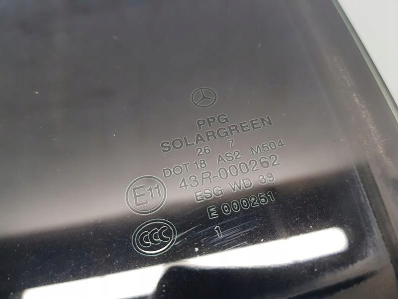 фото №2, Скло двері лівий задня mercedes w251