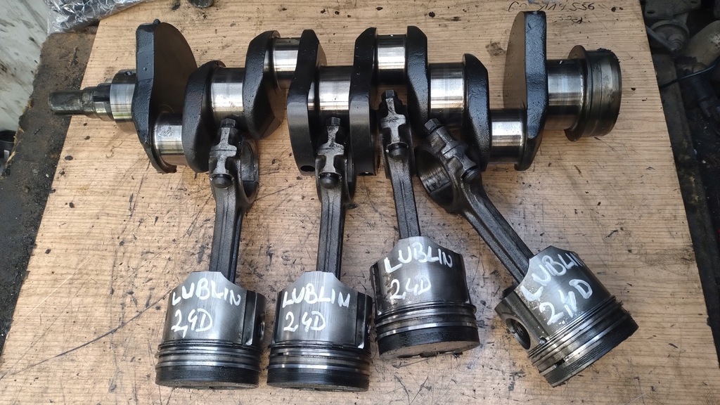 фото №1, Daewoo lublin 2,4 дизель andoria поршень шатун