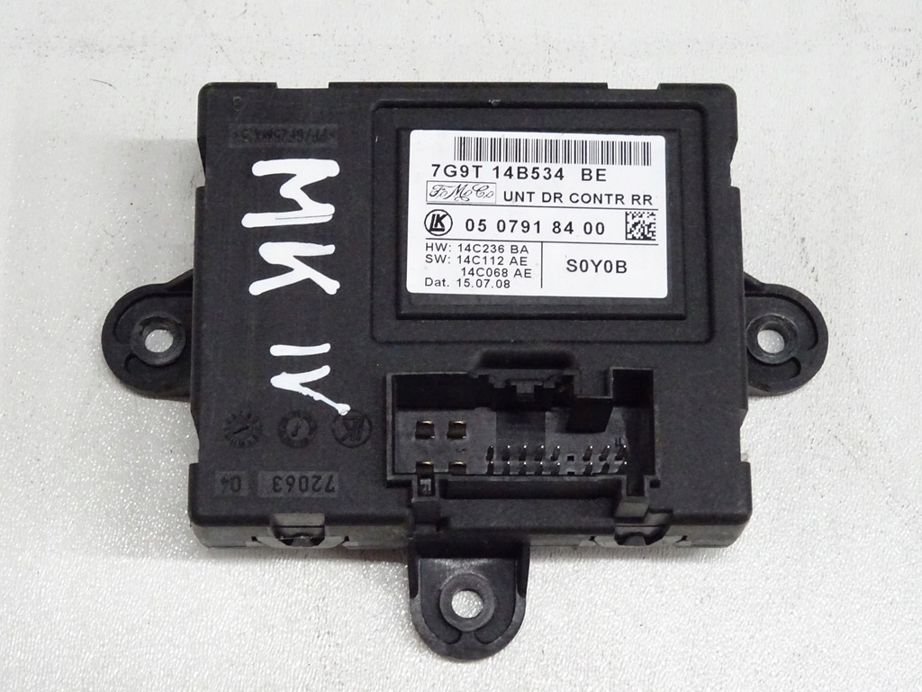 фото №1, Ford mondeo mk4 модуль блок керування двері