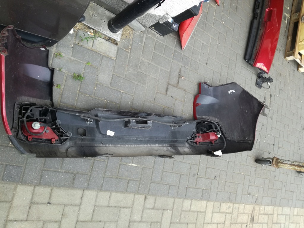 фото №6, Peugeot 3008 i 2009 - 2013 rok бампер задняя kompletny pdc lkrd