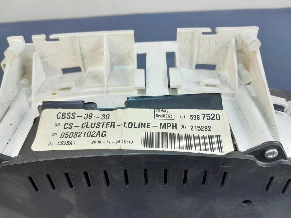 фото №7, Chrysler pacifica 4.0 b счетчик приборы 05082102ag