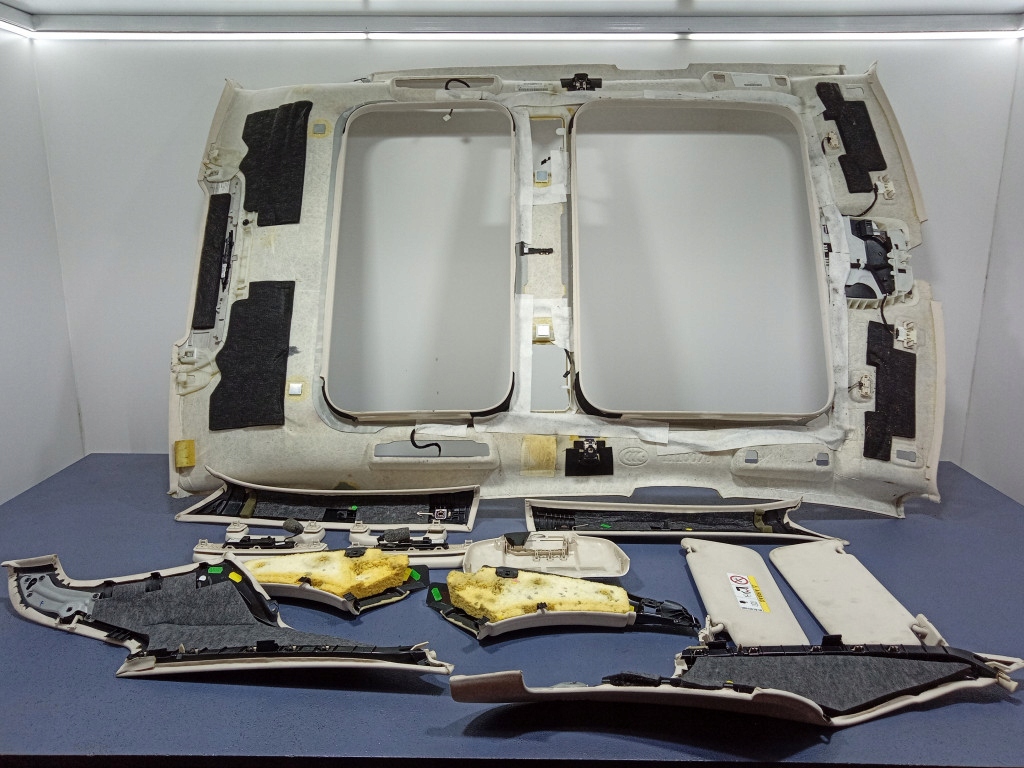 фото №12, Mercedes s klasa w222 long стеля панорама стійки світла