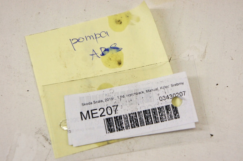 фото №6, Me207 skoda scala 1.6d насос abs 2q0614517al