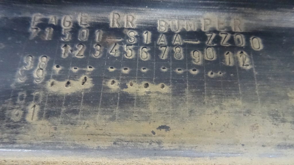 фото №14, Accord vi бампер задня sedan