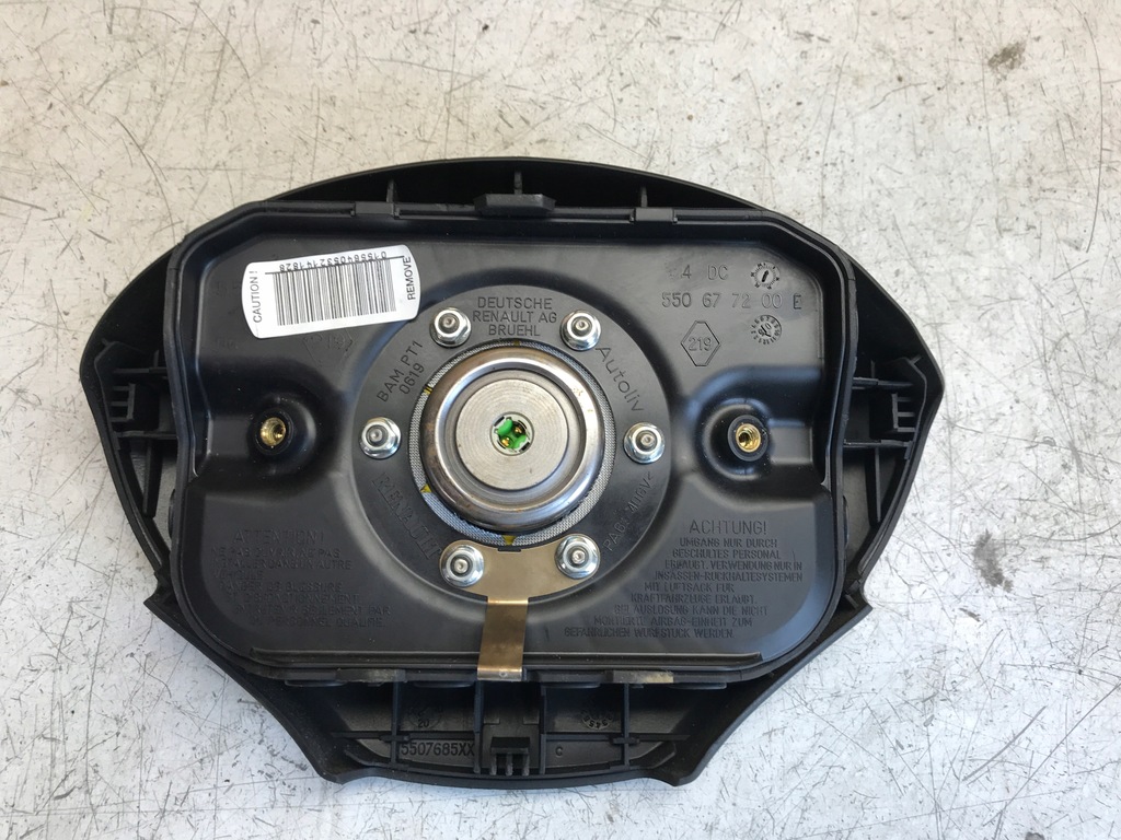 фото №3, Подушка подушка безпеки renault scenic 550677200