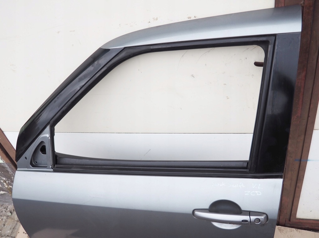 фото №1, Suzuki swift 2005-10 скло бічна двері ліва перед передня оригінал