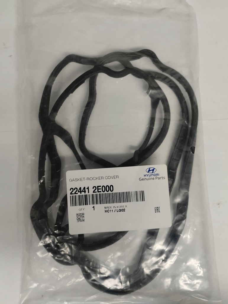 фото №1, Прокладка крышки клапанов hyundai tucson