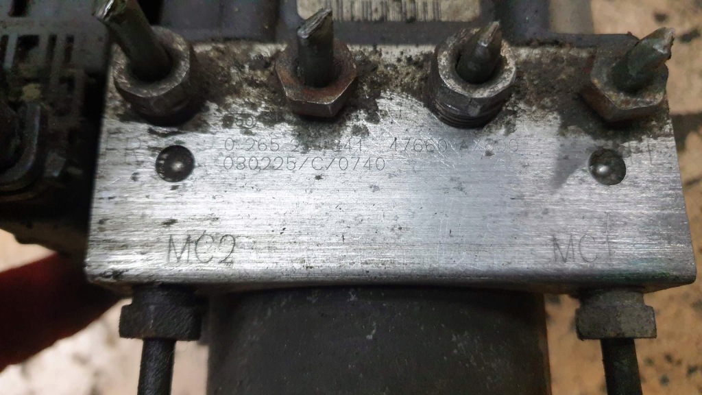 фото №5, Nissan micra k12 насос abs 1.4 16v