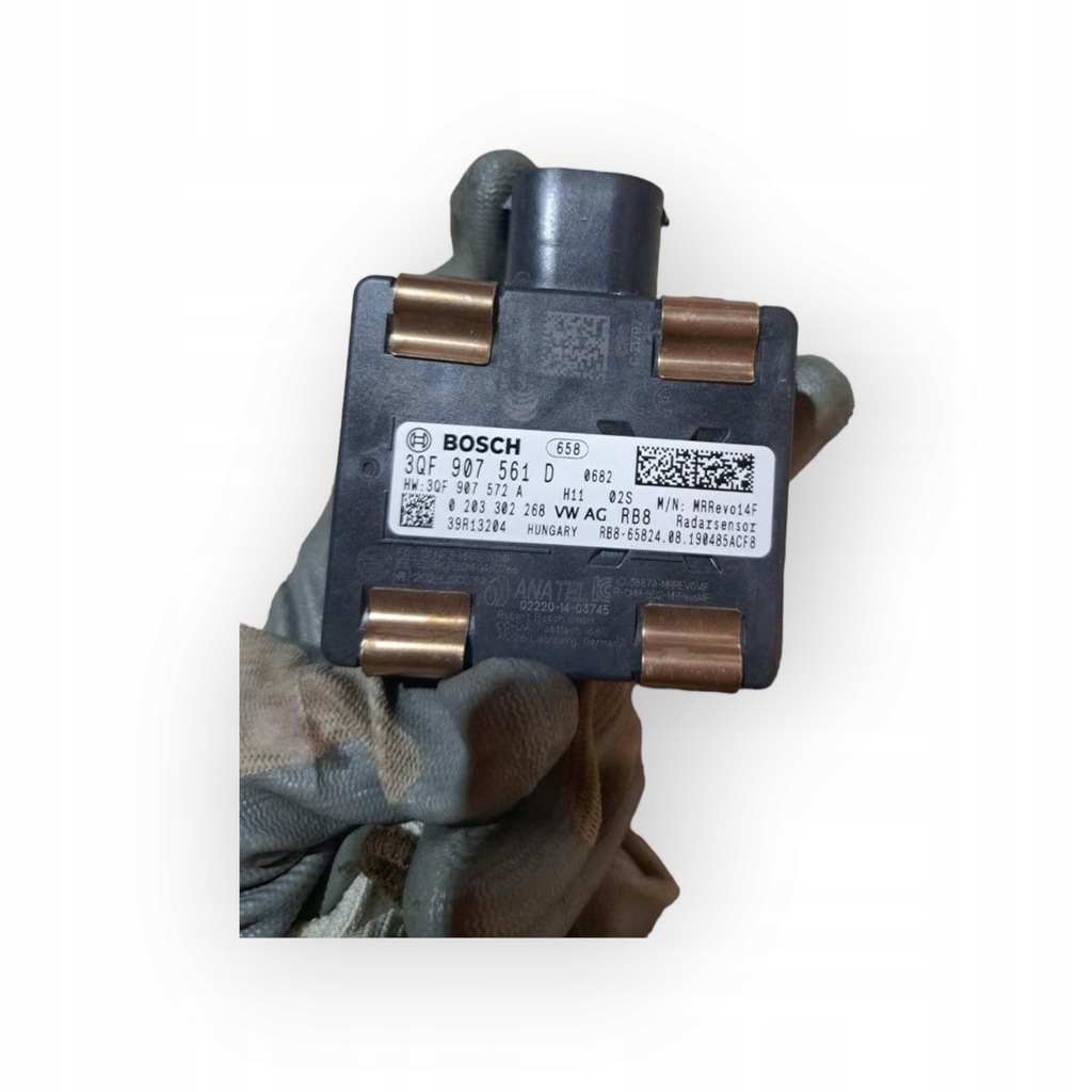 фото №1, Audi vw skoda seat 3qf907561d радар датчик acc