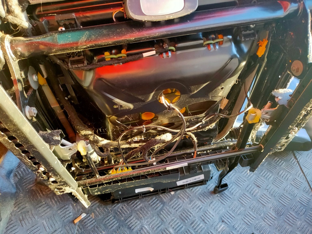 фото №14, Сидіння салон mercedes w211 шкіра чорні комплект