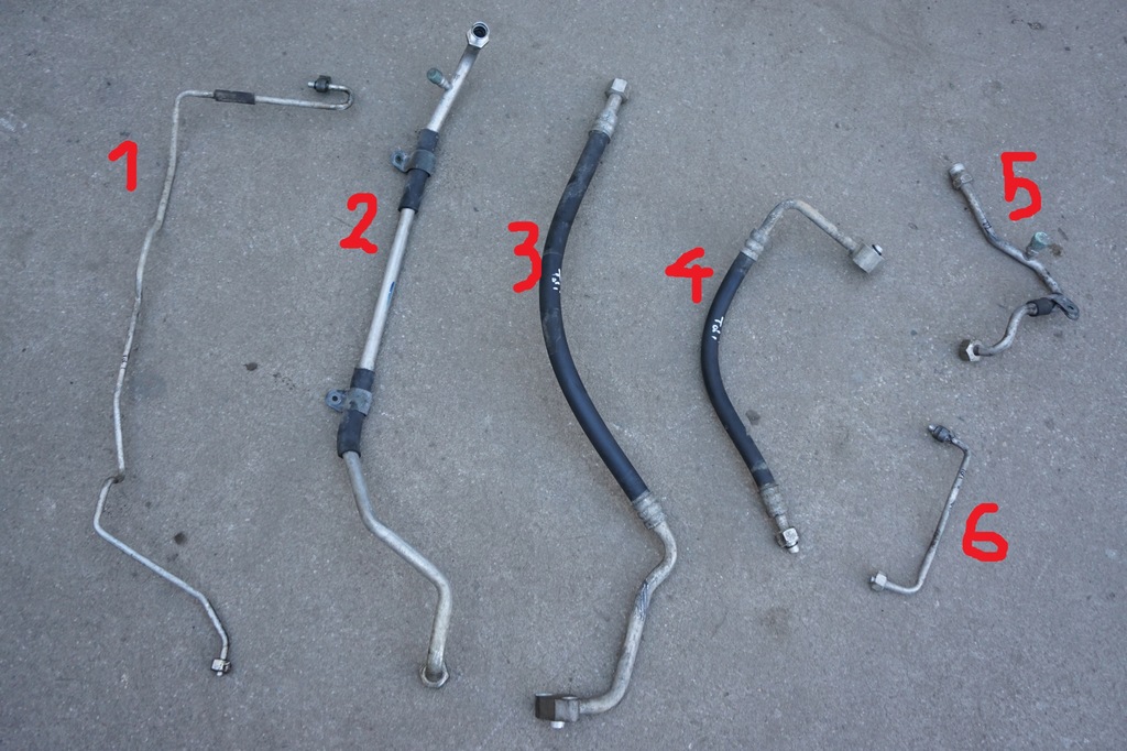 фото №1, Terrano ii шланг трубка кондиціонера 2,7 tdi