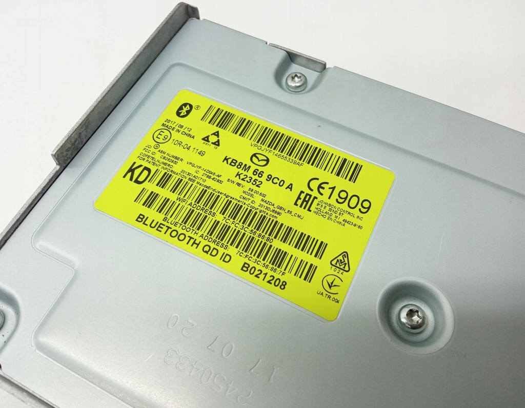 фото №4, Модуль радио навигации mazda cx-5 ii kb8m669c0a