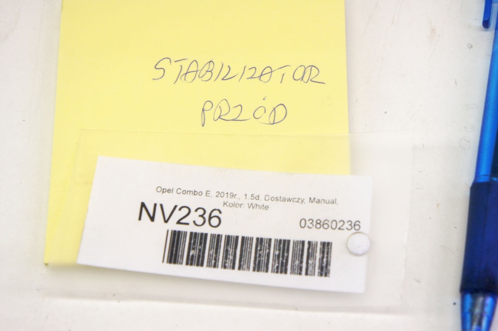 фото №6, Nv236 opel combo iv e 1.5d стабілізатор перед