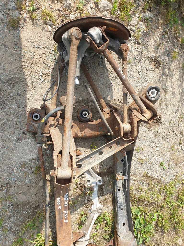 фото №3, Балка задняя oś подвеска задняя mazda rx-8