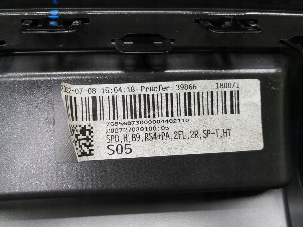 фото №11, Спойлер накладка диффузор бампера do audi a4 rs4 b9 8w9 задняя