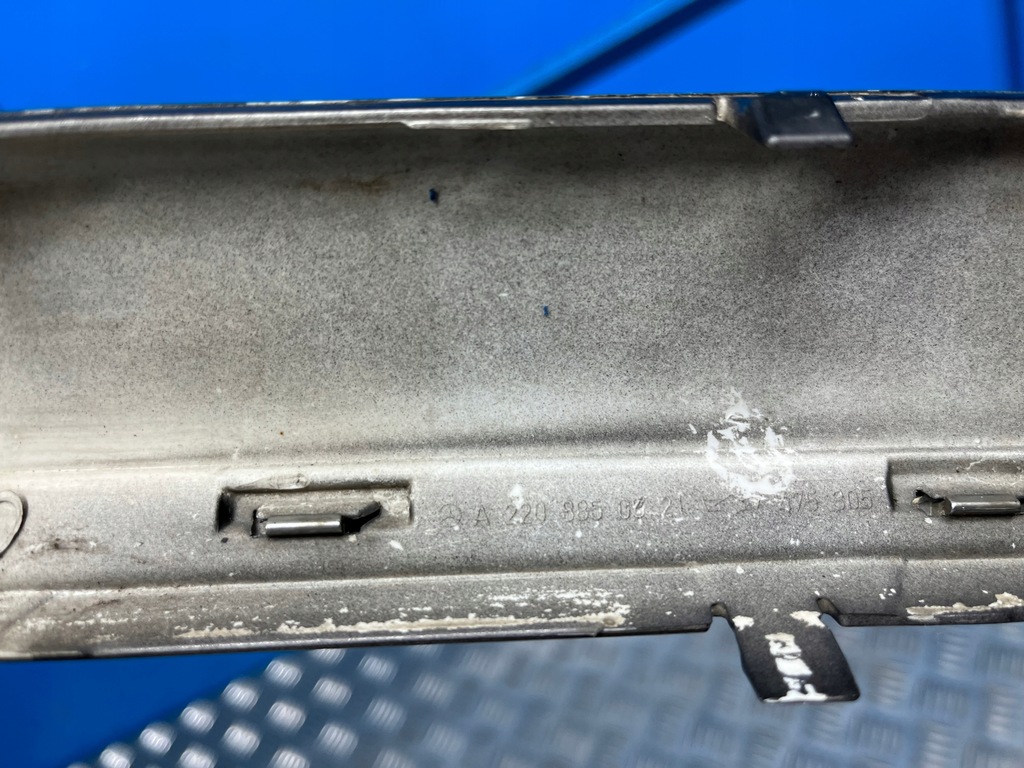 фото №11, Mercedes w220 левая молдинг бампера usa 040 перед