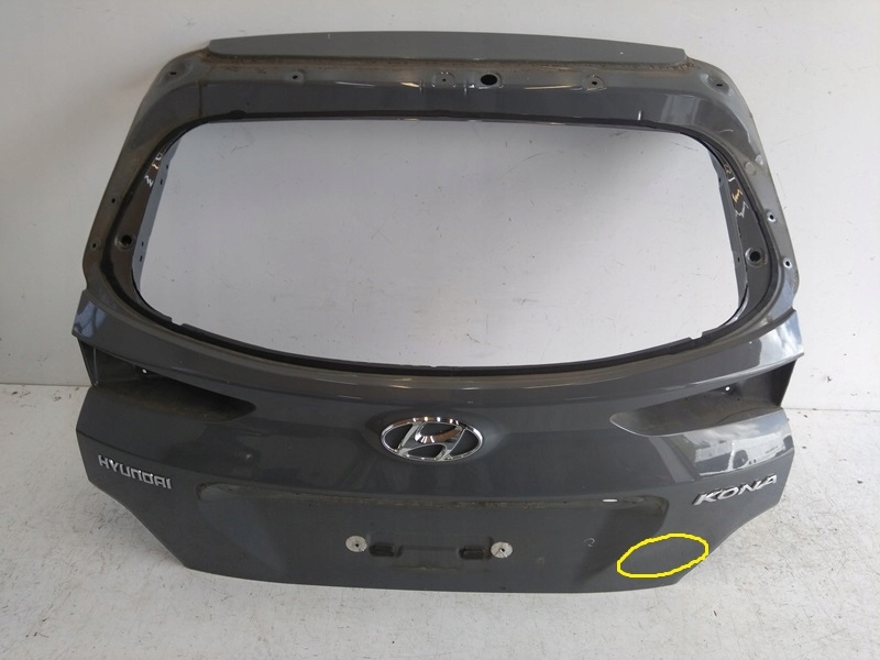 фото №1, Hyundai kona крышка багажника задняя