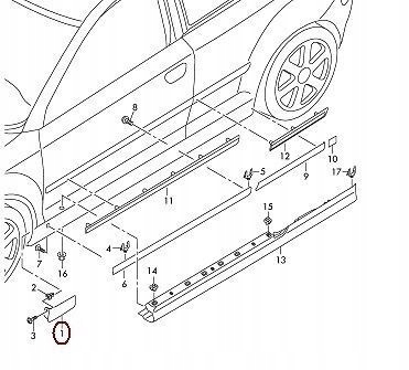 фото №5, Накладка крыла грунтованный vag audi a3 cabriolet 2008 2013