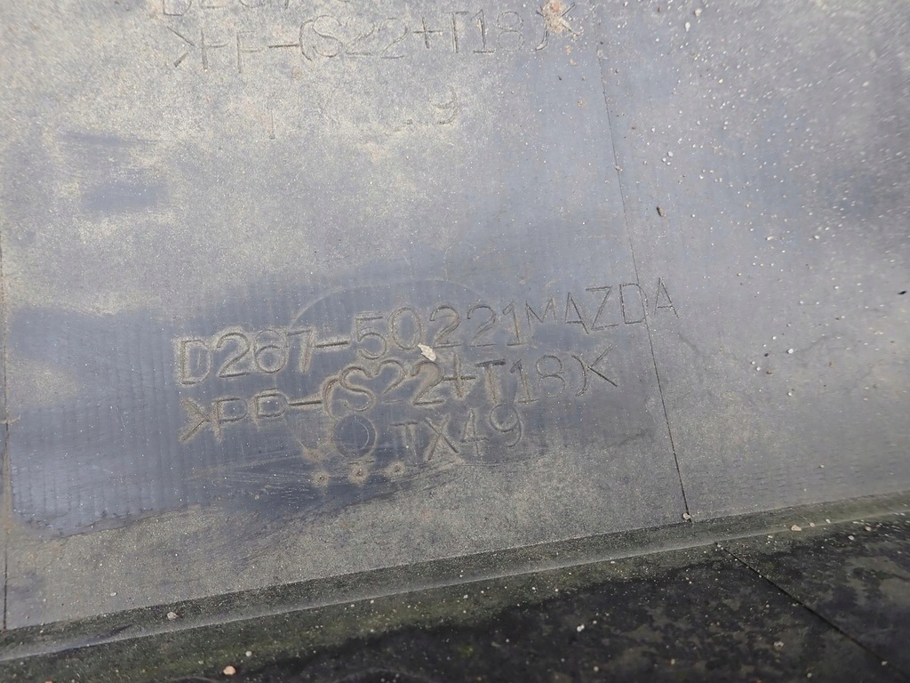 фото №12, Mazda demio i 1 lift 99-02 бампер задня задній