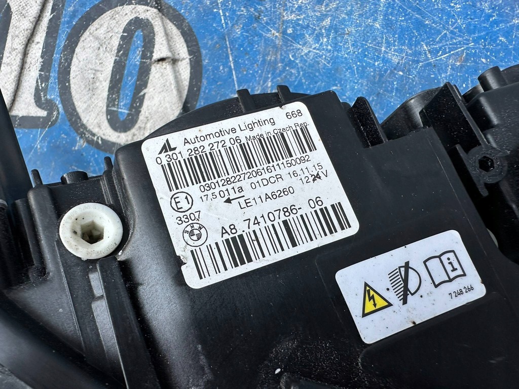 фото №9, Bmw 4 f32 f33 bi-xenon правая лампа 741078606