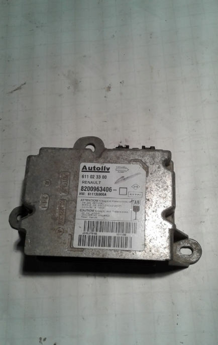 фото №1, Датчик модуль подушка безопасности renault clio iii 8200963406
