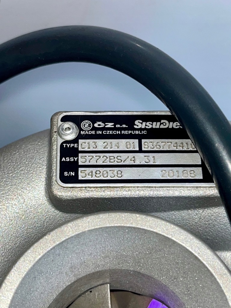 Турбонагнетатель 4.4 valtra valmet sisu c1321401 836774410 + rabat 800zł описание в Украине