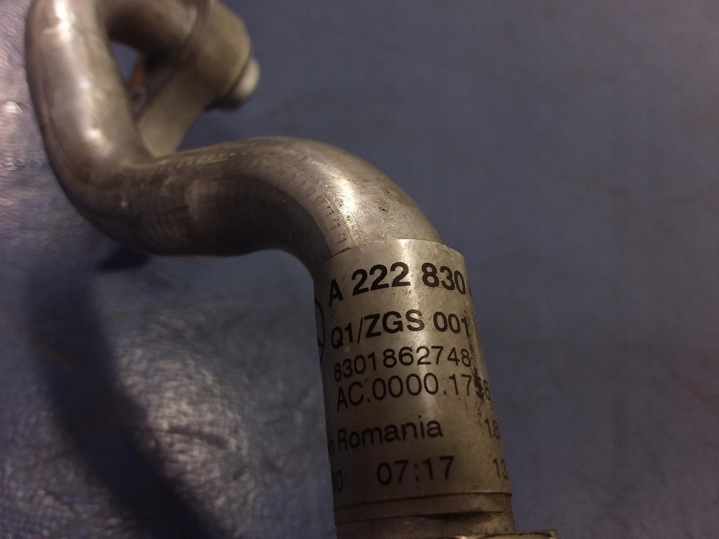 фото №5, Mercedes s w222 шланг кондиционера a2228304702