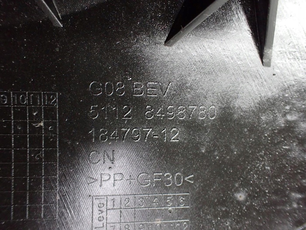 фото №11, Направляющая кронштейн бампера задняя 8494948 8498780 bmw x3 g08 ix3 21r