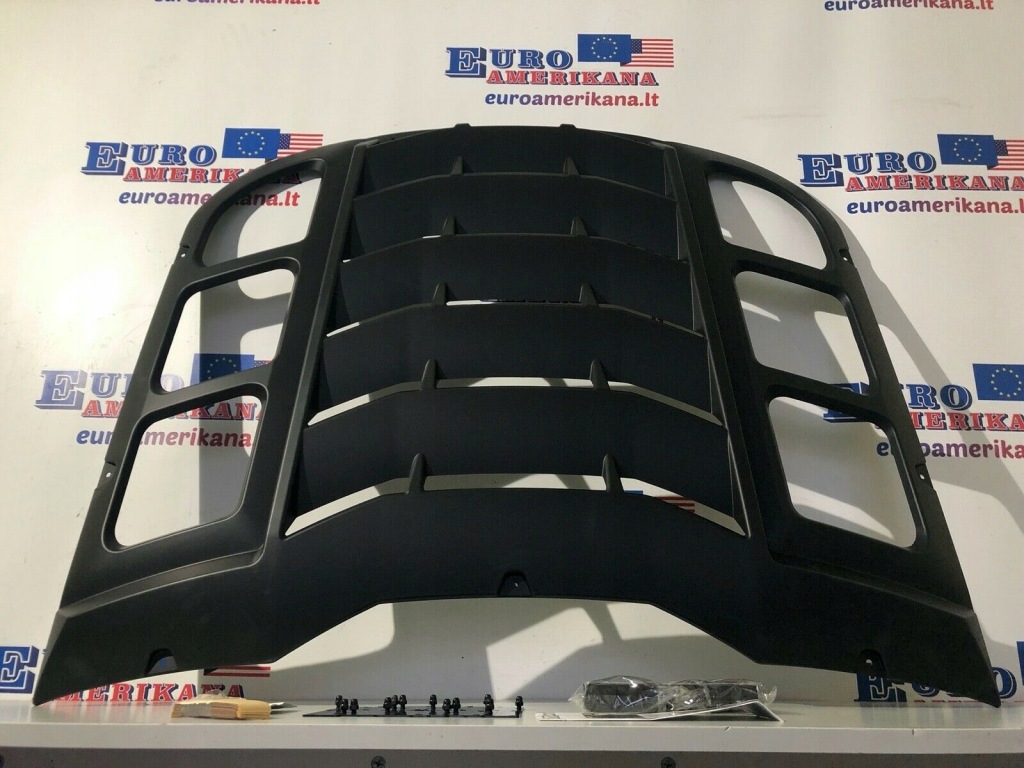 фото №3, 2015-20 ford mustang rear window louver sun shade